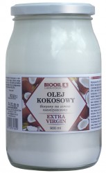 OLEJ KOKOSOWY toczony na zimno 1000ml